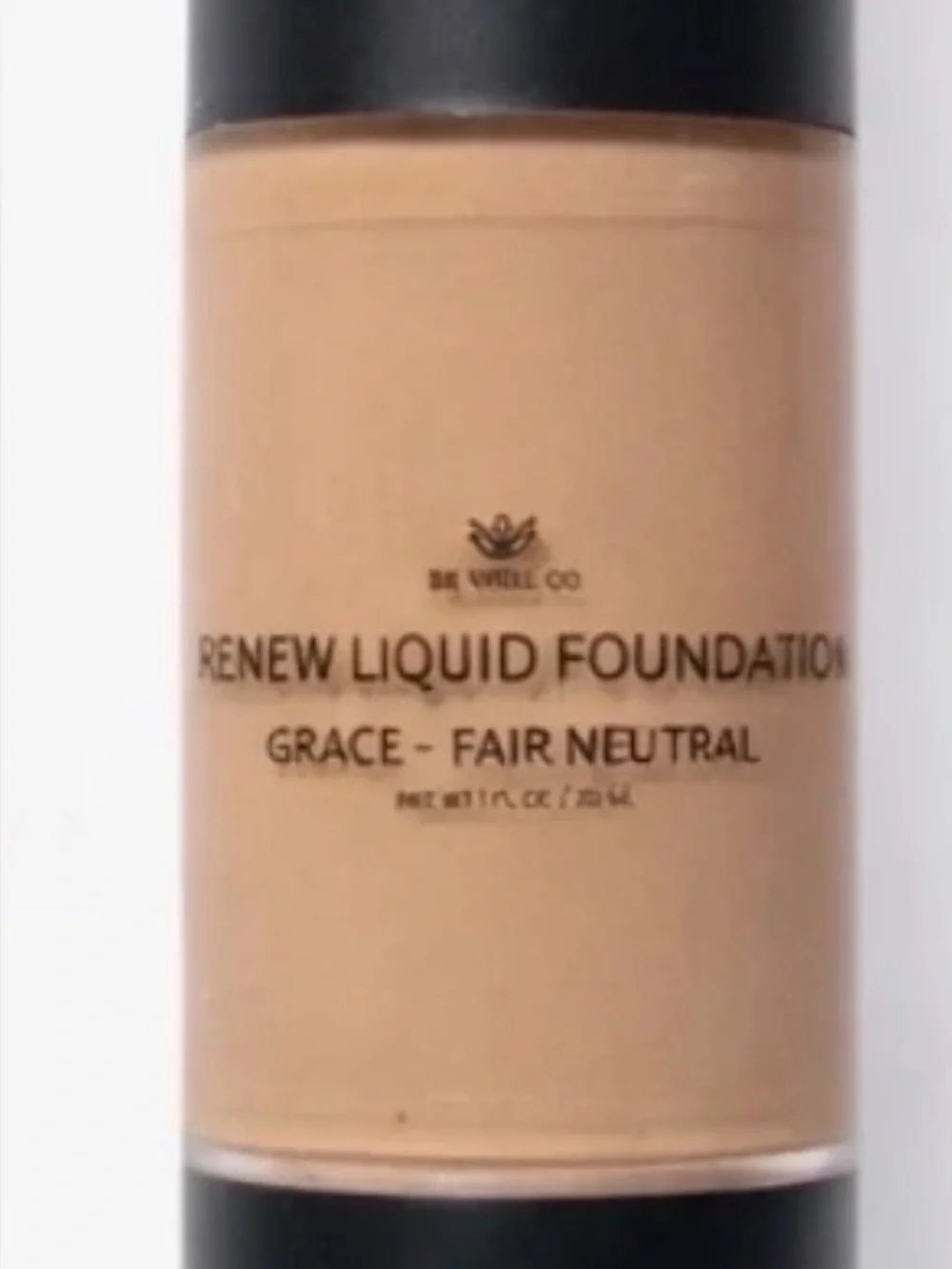 Be Well Co. Renew Liquid Foundation - Grace (Fair Neutral)